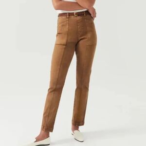 Spanx Stretch Twill Straight Leg Pant - Acorn MP